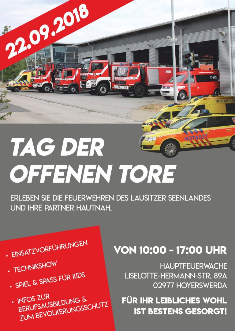 „Tag der offenen Tore“ der Feuerwehren