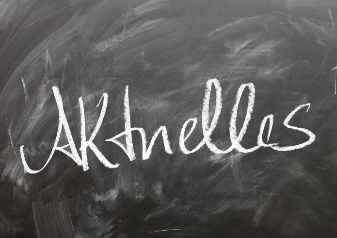 Aktuelles (Tafel Kreide)