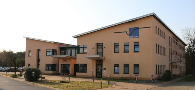 Gebäude der Hoy-Reha GmbH