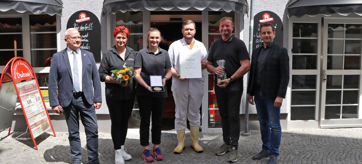Fleicherei Dubau erhält Bundesehrenpreis in Bronze