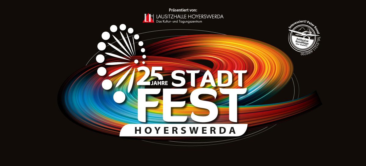 25. Stadtfest in Hoyerswerda (Logo)