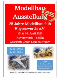 19. Modellbauausstellung des Modellbauclub Hoyerswerda e.V.