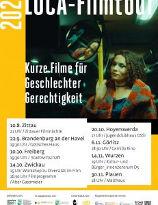 LUCA Filmtour 2023: Kurze Filme für Geschlechtergerechtigkeit
