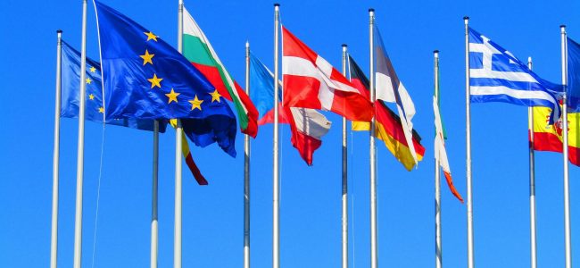 Flaggen Europa / EU / Wahlen