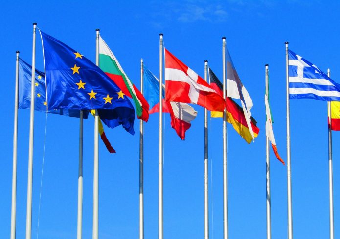 Flaggen Europa / EU / Wahlen