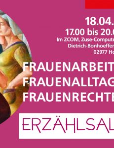 Erzählsalon zum Thema „Frauen im Strukturwandel in der Lausitz – Transformation weiblich gedacht“