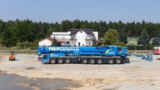 Baustelle des Smart Mobility Lab in Hoyerswerda am 14.08.2025
