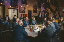 Bundespräsident Frank-Walter Steinmeier zu Besuch in Hoyerswerda