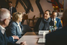 Bundespräsident Frank-Walter Steinmeier zu Besuch in Hoyerswerda