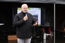 Spatenstich für das Projekt am Scheibe-See 23.10.2025