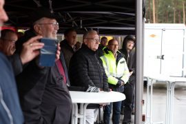 Spatenstich für das Projekt am Scheibe-See 23.10.2025