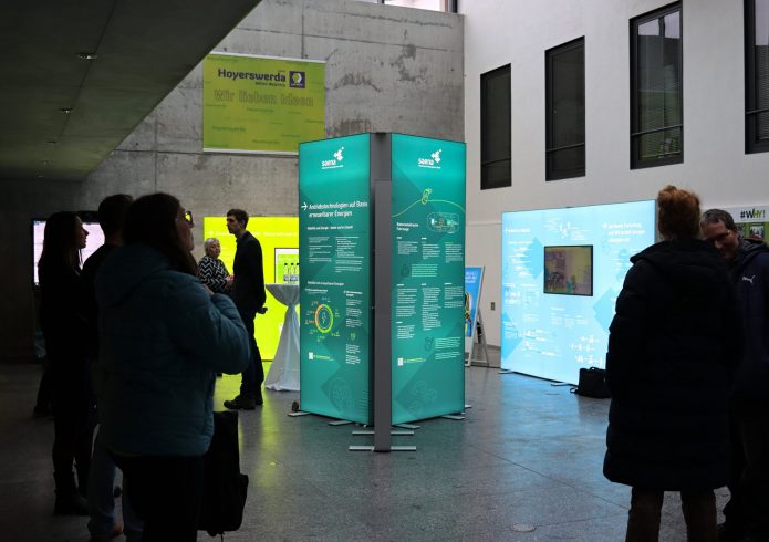 Eröffnung der Wanderausstellung der Sächsischen Energieagentur zum Thema Effiziente Mobilität