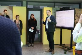 Eröffnung der Wanderausstellung der Sächsischen Energieagentur zum Thema Effiziente Mobilität