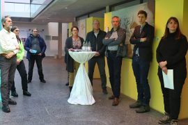 Eröffnung der Wanderausstellung der Sächsischen Energieagentur zum Thema Effiziente Mobilität