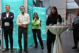 Eröffnung der Wanderausstellung der Sächsischen Energieagentur zum Thema Effiziente Mobilität