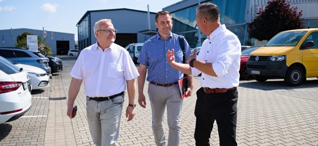 Unternehmensbesuch bei Auto Elitzsch in Hoyerswerda am 27.05.2026