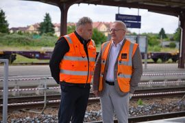 Modernisierung Bahnhof - erster Bauabschnitt fast fertig
