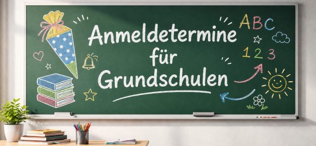 Beitragsbild Anmeldung an Grundschulen