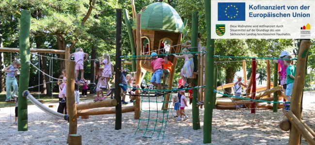 Eröffnung Spielplatz Altstadtpark // EFRE-Projekt