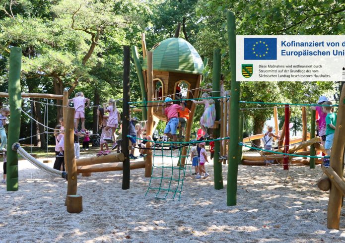 Eröffnung Spielplatz Altstadtpark // EFRE-Projekt