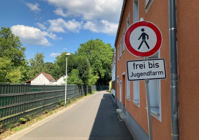 Baustellensperrung Burgplatz Zoo
