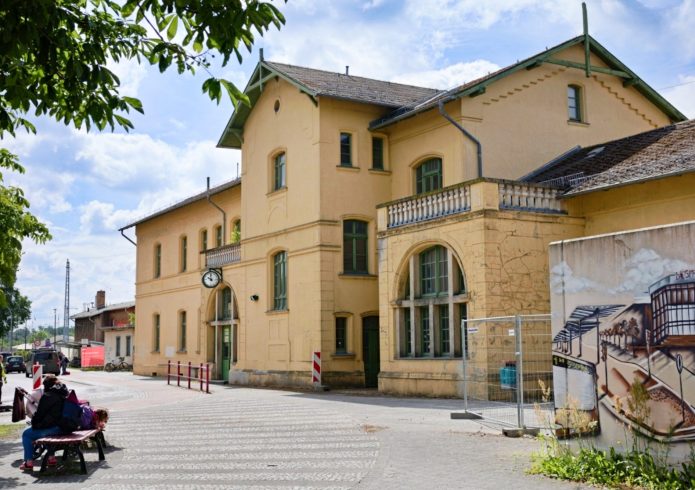 Bahnhof Hoyerswerda im Juni 2026