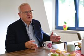 Unternehmensbesuch bei aiutanda in Hoyerswerda