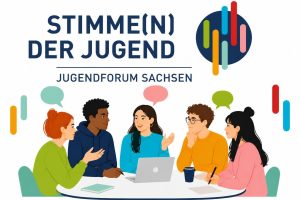 Beitragsbild Jugendforum Sachsen am 27. Oktober 2026 in Hoyerswerda