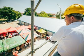 Richtfest Neustadtforum am 13.06.2025