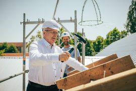 Richtfest Neustadtforum am 13.06.2025