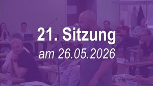 21. Sitzung des Stadtrates am 26.05.2026