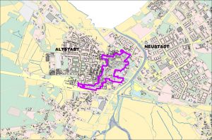 Zentrenbereich Altstadt Uebersichtskarte